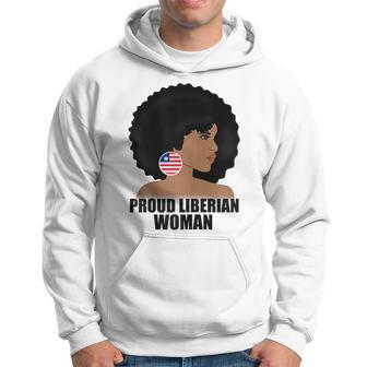 Proud Liberian Woman Mothers Liberia Flag Gift Gift For Womens Hoodie | Mazezy