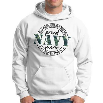 Proud Navy Mother Navy Military Mom Soldier Mama Pride Hoodie | Mazezy