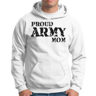 Proud Us Army Mom American Military Family Mother Gift Hoodie | Mazezy