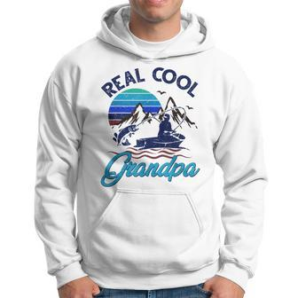 Real Cool Grandpa Awesome Fisherman Fish Hunter Fishing Gift Gift For Mens Hoodie | Mazezy CA