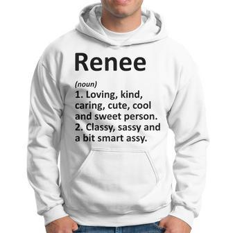 Renee Definition Personalized Name Birthday Idea Men Hoodie - Thegiftio UK