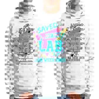 Saved By The Lab Retro Lab Week 2023 Medical Laboratory Tech Hoodie | Mazezy