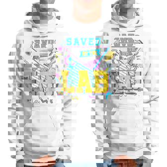 Saved By The Lab Retro Lab Week 2023 Medical Laboratory Tech Hoodie | Mazezy