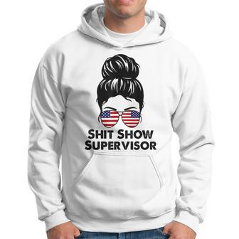 Shitshow Supervisor Funny Mom Dad Boss Manager Teacher Hoodie | Mazezy CA