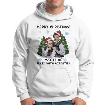 Step Brothers Merry Christmas May It Be Filled With Activities Shirt Men Hoodie - Thegiftio UK