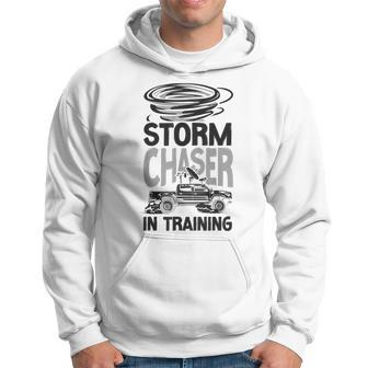 Storm Chaser Hurricane Meteorology Tornado Storm Chaser In Men Hoodie Graphic Print Hooded Sweatshirt - Thegiftio UK