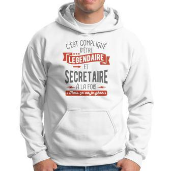 T-Shirt Secretaire Legendaire Hoodie - Seseable