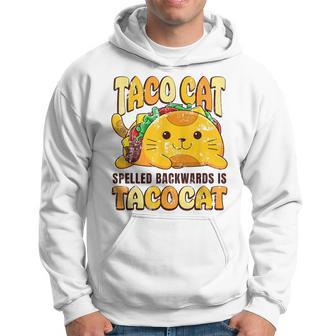 Taco Cat Funny Tacocat Cinco Demayo Mexican Food Hoodie | Mazezy