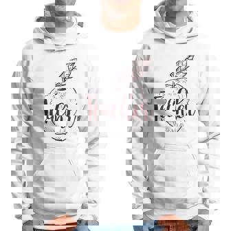 Teacher Apple Art Cute Men Hoodie - Thegiftio
