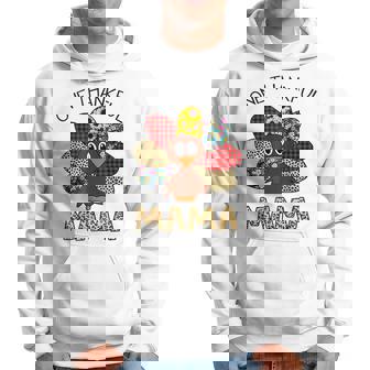 Thanksgiving Day One Thankful Mama Funny Costume Gifts Men Hoodie Graphic Print Hooded Sweatshirt - Thegiftio
