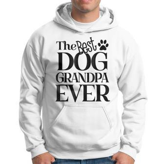 The Best Dog Grandpa Ever For Dog Lovers Hoodie | Mazezy