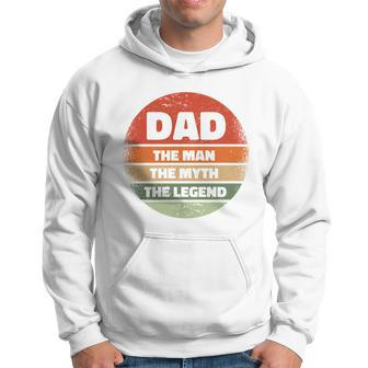 The Man The Myth The Legend Dad Retro Hoodie - Monsterry AU