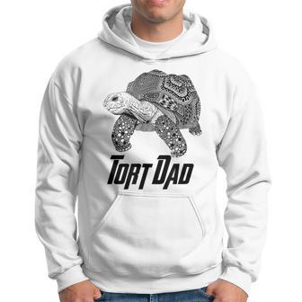 Tort Dad Sulcata African Spurred Tortoise Turtle Shell Hoodie | Mazezy