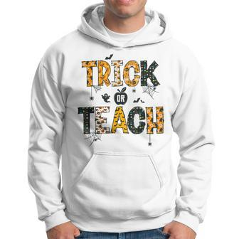 Trick Or Teach Halloween Costume Cute Teacher Life Men Hoodie - Thegiftio UK
