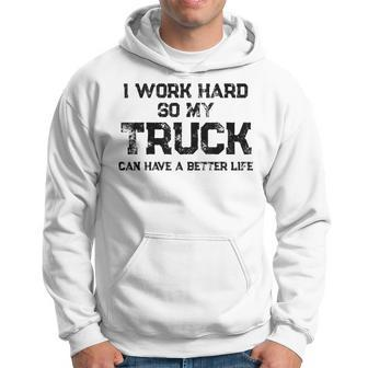 Truck Mechanic Funny Trucker Gifts For Men Diesel Gift For Mens Hoodie | Mazezy UK