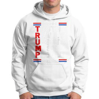 Trump 2024 Trump Truth Really Upset Most People America Flag Hoodie - Seseable