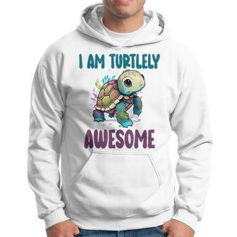 Turtlely Awesome Turtle Clothes Aquatic Animal Tortoise Hoodie | Mazezy AU