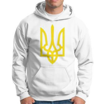 Ukrainian President Volodymyr Zelensky Ukraine Emblem Hoodie | Mazezy