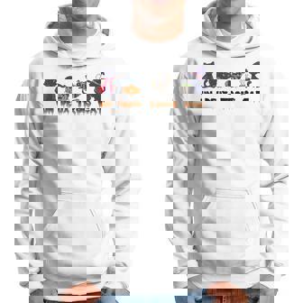 Un Deux Trois Cat Halloween Cat Mom Dad Grandma Men Hoodie - Thegiftio