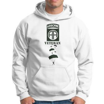 Us Army 82Nd Airborne Division Military Morale Men Hoodie Graphic Print Hooded Sweatshirt - Seseable
