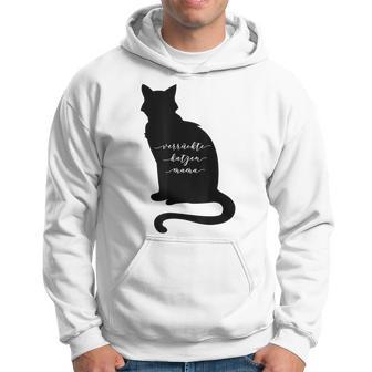 Verrückte Katzen Mama Katzenbesitzer Katze Mutter Geschenk Hoodie - Seseable