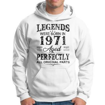 Vintage 1971 Funny 51 Years Old Men And Women 51Th Birthday Hoodie - Seseable