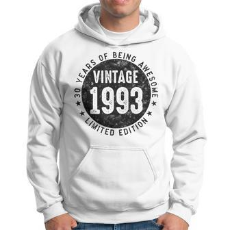 Vintage 1993 Limited Edition 30 Year Old Gifts 30Th Birthday Hoodie | Mazezy DE