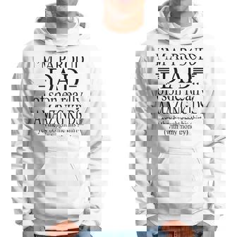 Vintage Im A Proud Dad Fathers Day Funny Family Hoodie - Thegiftio