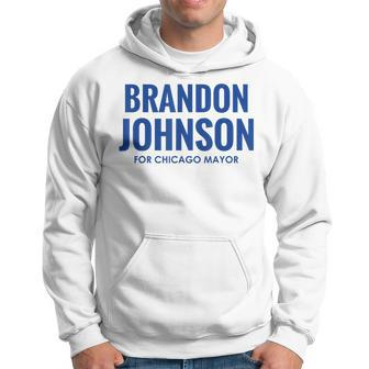 Vote Brandon Johnson For Chicago Mayor Hoodie | Mazezy UK