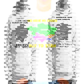 We Have No Choice But To Stan Funny Flag Map Hoodie | Mazezy