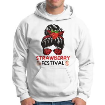 Womens Strawberry Festival Fruit Lover Mom Girl Cute Gifts Hoodie | Mazezy