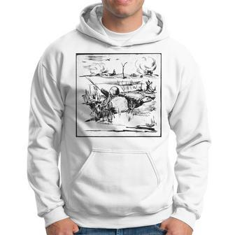 World War Entrenchment Trench Warfare Vintage Wwi Wwii Hoodie - Seseable