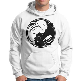 Yin Yang Year Of The Rabbit Happy Chinese New Year 2023 Hoodie - Seseable
