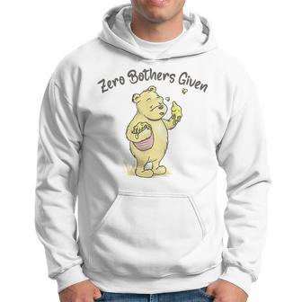 Zero Brothers Given Bear On Back Hoodie | Mazezy
