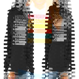 11Th Birthday Gift Legendary Epic Awesome Since October 2011 Women Hoodie Graphic Print Hooded Sweatshirt - Thegiftio UK