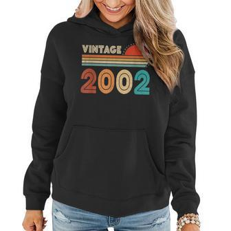 21 Year Old Vintage 2002 Limited Edition 21St Birthday Retro Women Hoodie - Seseable
