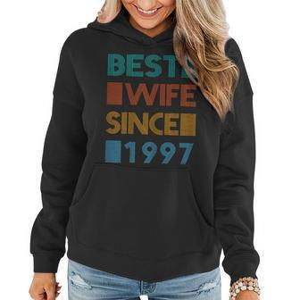 22Nd Wedding Anniversary Gift For Her Best Wife Cotton Gift For Womens Women Hoodie | Mazezy