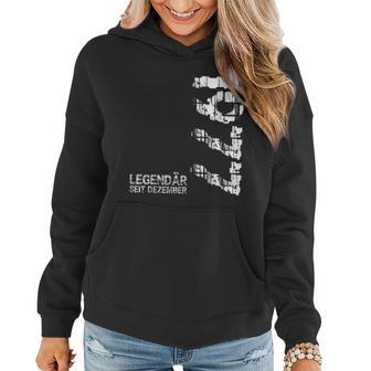 45 Geburtstag Mann 45 Jahre Legendär Seit Dezember 1977 Frauen Hoodie - Seseable