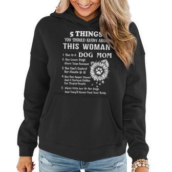 5 Things You Should Know About This Woman Dog Mom Sunflower Women Hoodie - Seseable