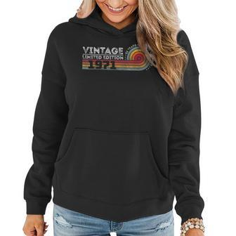 52 Year Old Gifts Vintage 1971 Limited Edition 52Th Birthday Women Hoodie - Seseable