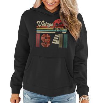 82 Jahre Alt Vintage 1941, Hoodie zum 82. Geburtstag für Frauen und Männer - Seseable