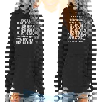 A Coast-Guard Legend Has Retired Funny Party Gift Idea Women Hoodie - Seseable