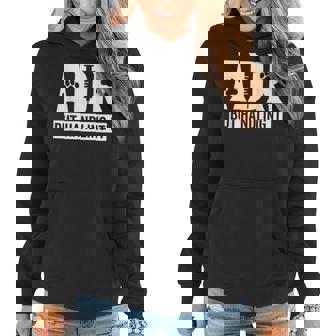 Adr But Handling It Funny Vet Tech Veterinary Veterinarian Women Hoodie Graphic Print Hooded Sweatshirt - Thegiftio UK