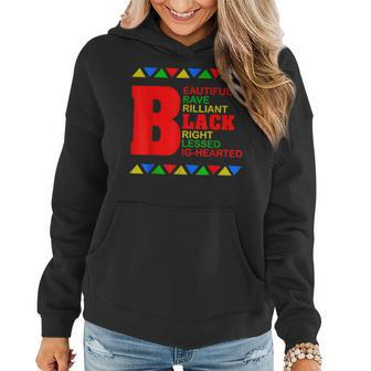 Afro African American For Black History Month 2023 Pride Women Hoodie - Seseable