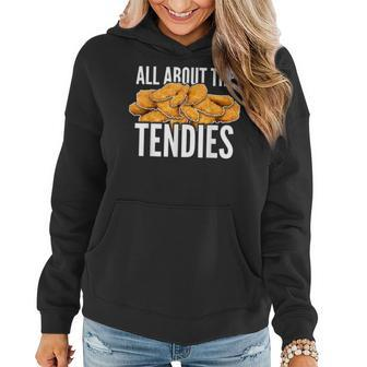 All About The Tendies Chicken Tenders Wallstreetbets Women Hoodie | Mazezy
