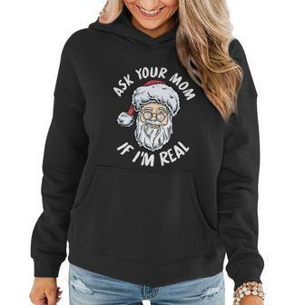 Ask Your Mom If Im Real V2 Women Hoodie - Monsterry