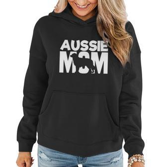 Aussie Shepherd Mom Gifts Mama Australian Shepherd Mother Women Hoodie - Monsterry UK