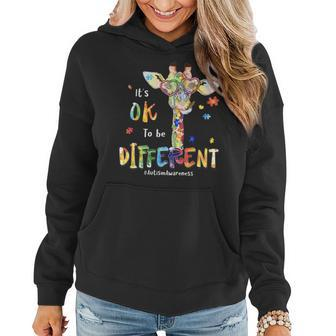 Autism Awareness Its Ok To Be Different Be Kind Women Kids Women Hoodie | Mazezy