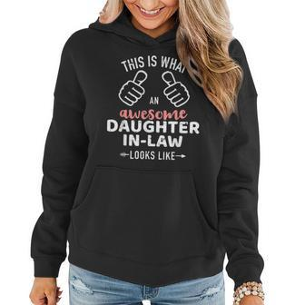 Awesome Daughter-In-Law Looks Like From Mother-In-Law Women Hoodie | Mazezy