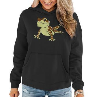 Baby Cute Bearded Dragon Lover Dad Mom Funny Women Hoodie - Seseable